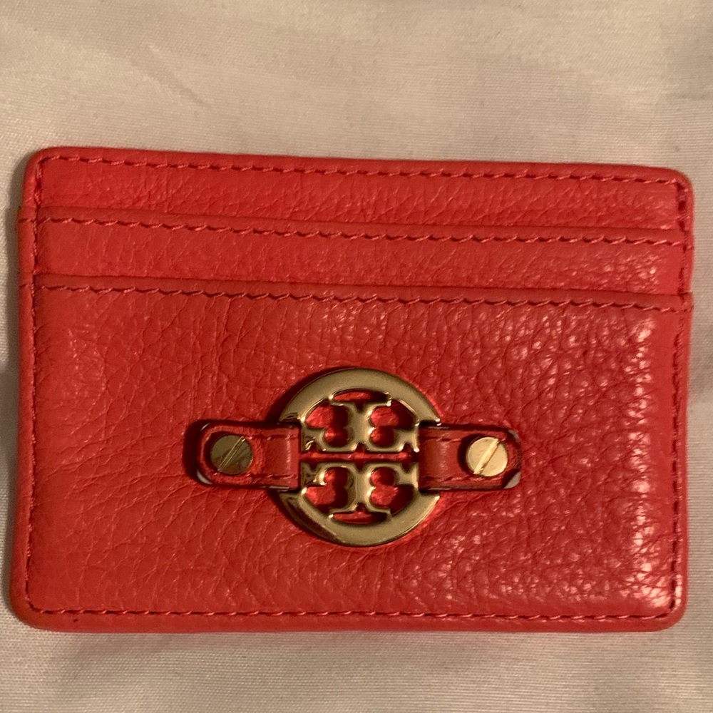 Tory Burch Leather Card Holder
